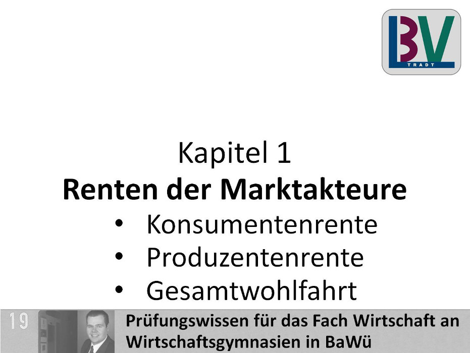 Renten der Marktakteure [WG K01 T05]