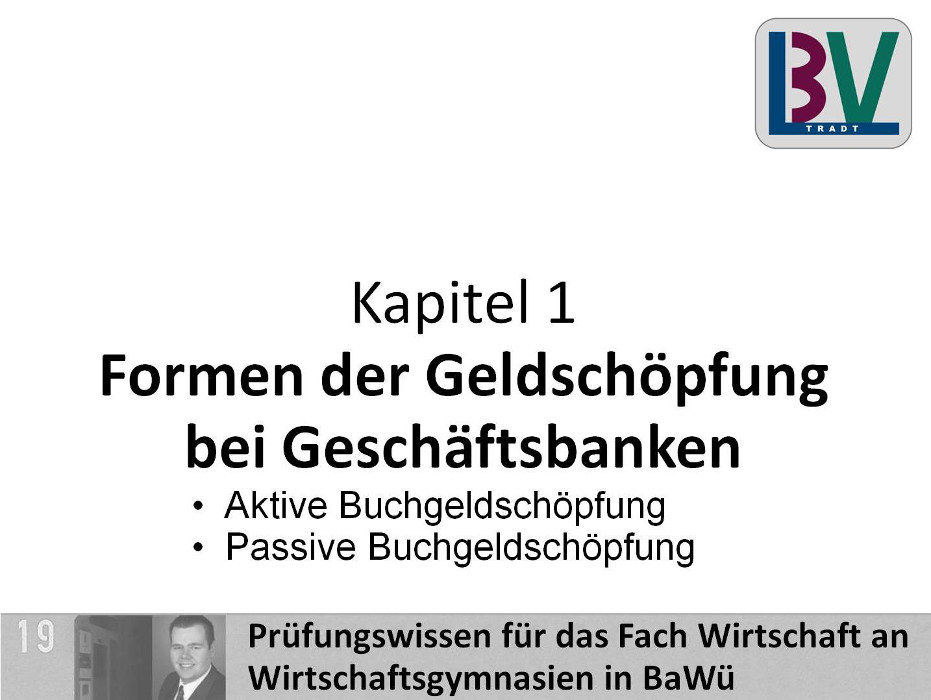 Geldschöpfung Geschäftsbanken [WG K01 T14]